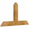 Ekena Millwork Portland Rough Sawn Timber Gable Bracket, Western Red Cedar, 36"W x 21"H x 2"D x 4"F, 14/12 Pitch GBW036X21X0204POR00RWR - alternate 4